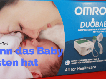 Omron Duobaby Test - Wenn das Baby Husten hat auf kinderalltag.de