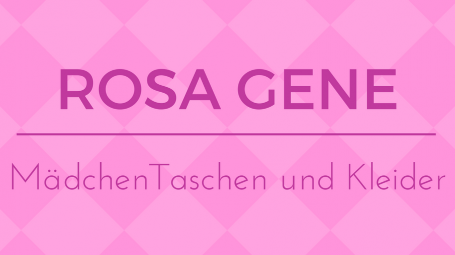 rosa Gene - Mädchen Taschen und Kleider auf kinderalltag.de