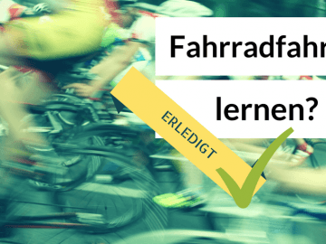 Fahrradfahren lernen? Erledigt! auf kinderalltag.de