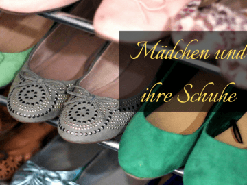 Mädchen und ihre Schuhe auf kinderalltag.de