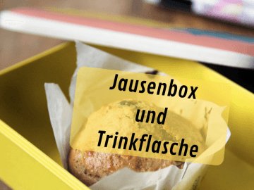 Jausenbox und Trinkflasche auf kinderalltag.de