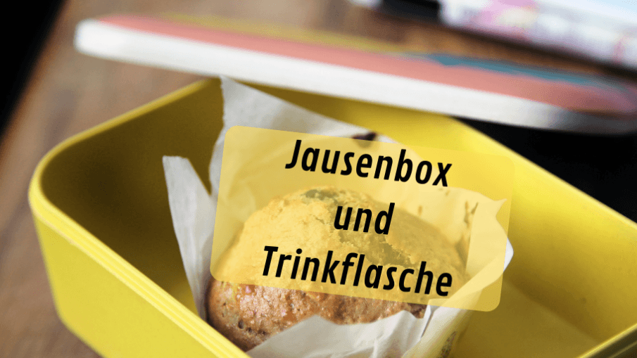 Jausenbox und Trinkflasche auf kinderalltag.de