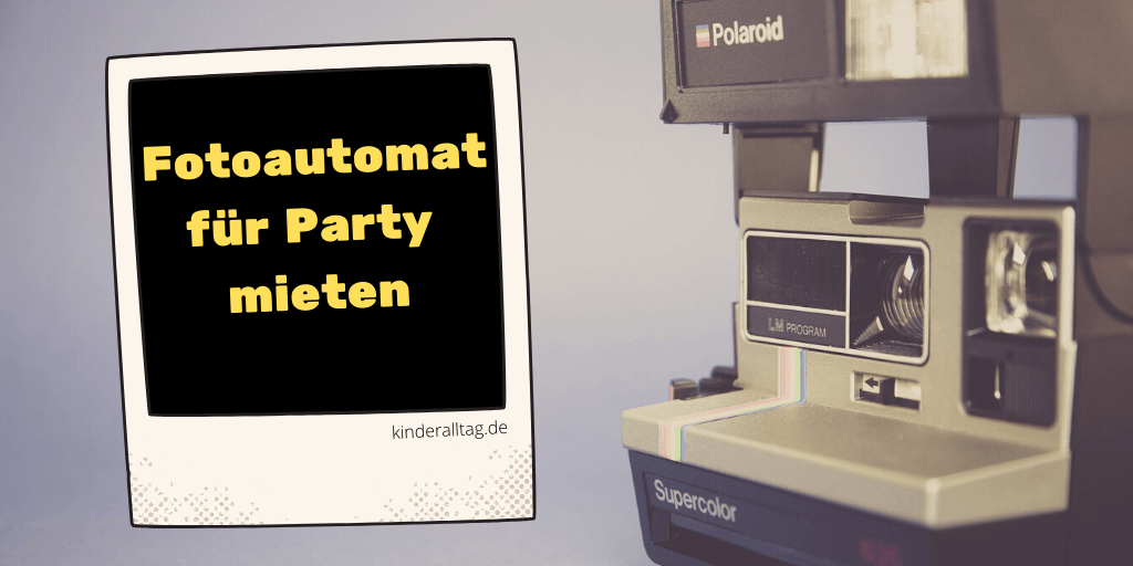 Fotoautomat für Party mieten