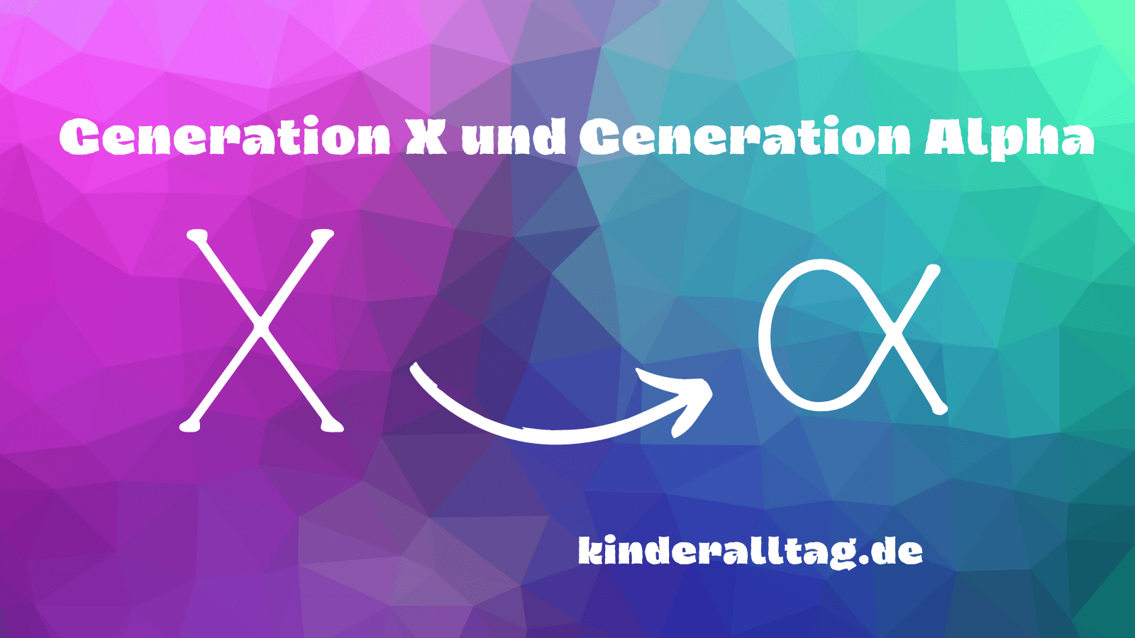 Generation X und Generation Alpha