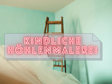 Kindliche Höhlenmalerei auf kinderalltag.de