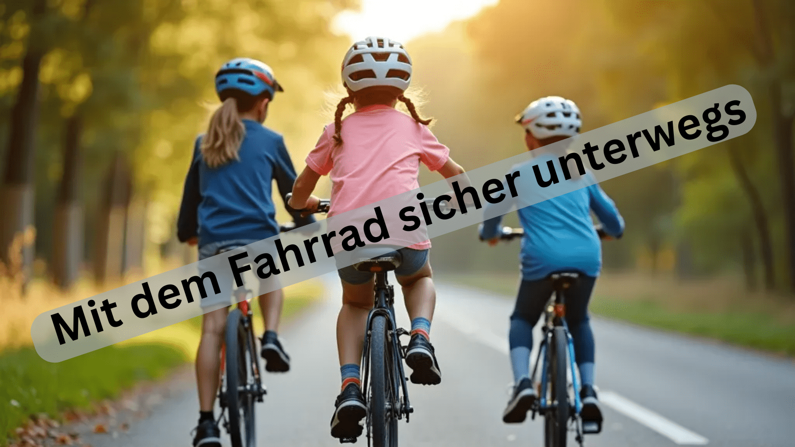 Mit dem Fahrrad sicher unterwegs auf kinderalltag.de